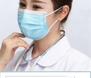 Wholesale 3 Ply Non Woven High Quality Disposable Medical Face Mask with Low Price