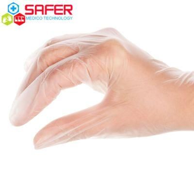 Top Glove Vinyl Top Quality Powder Free Disposable Clear From China