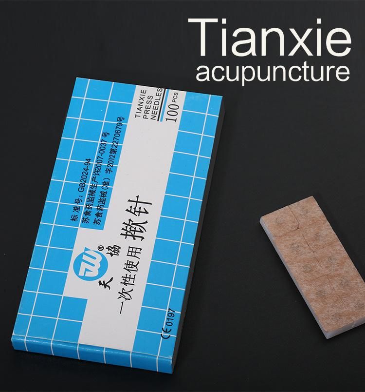 Quality and Trade Assurance Disposable Sterile Press Needle for Acupuncture Meridian Points Ear Press Needle
