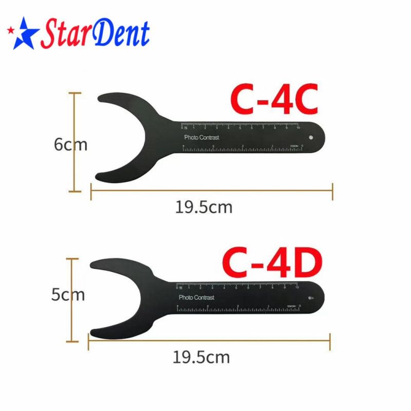 High Quality Orthodontic Intraoral Photographic Contraster Black Background Board Dental Photo Contrast 6PCS