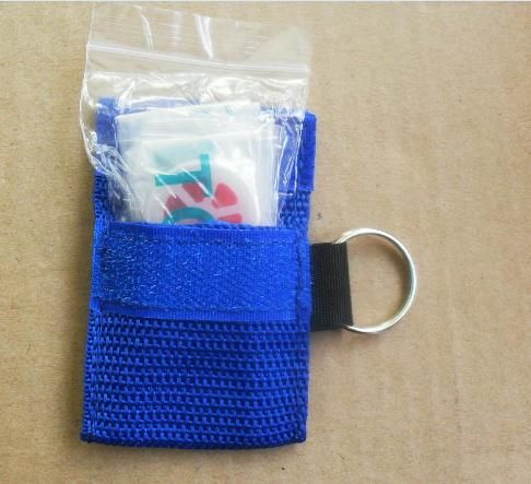 Training Pocket CPR Mask with Keychain