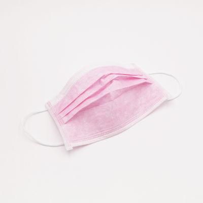 CE Medical Surgical Hospital Non-Woven Disposable Protective Civil Face Mask 3ply with Earloop Type