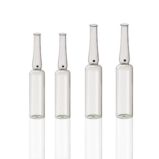Medical Use 1ml Clear and Amber Borosilicate Glass Ampoule