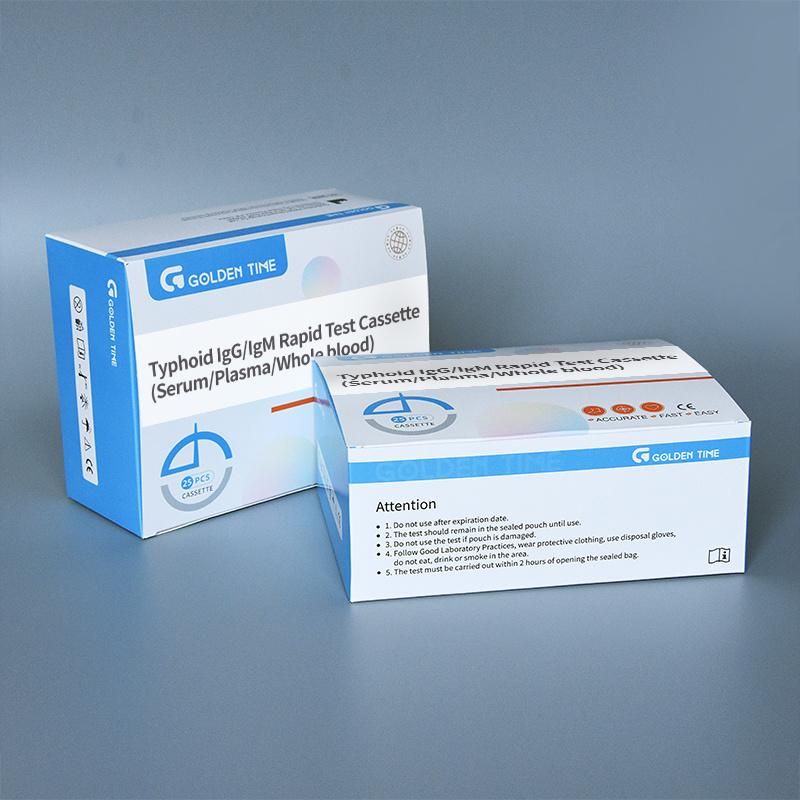 One Step Blood Typhoid Test High Quality 99 Accuracy Typhoid Fever Test