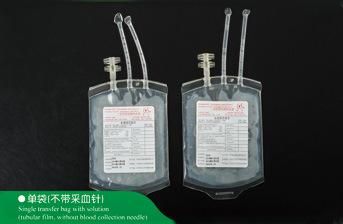 Single/Double/Triple Blood Bag Blood Transfusion Bag Disposable Blood Bag