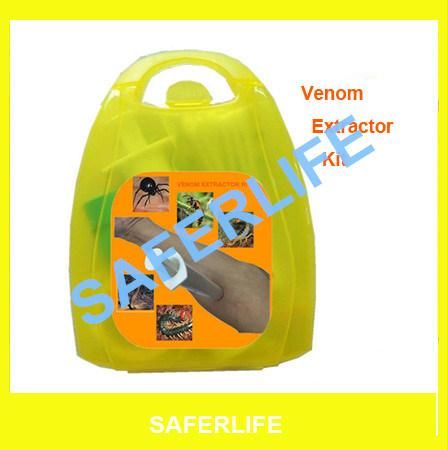 2019 Saferlife New Extractor Pump Bite and Sting Kit Venom Suction Insects Snakes Portable Pocket Venom Extractor Kit