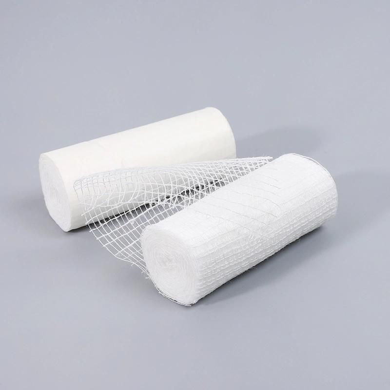 Wholesale Disposable Cotton Fabric Medical Dressing Gauze Bandages