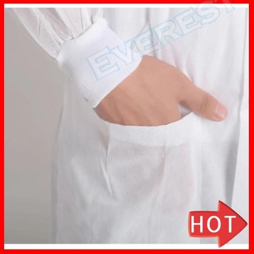 Nonwoven Polypropylene Doctor Lab Coat