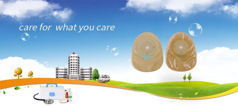Disposable One Piece Closed Pouch Ostomy Bag