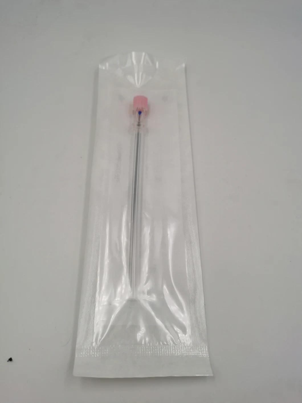 Wide Varieties Disposable Color Spinal Epidural Anesthesia Needle for Lumbar Puncture