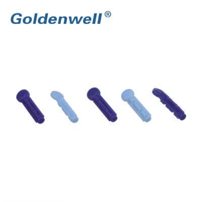 Disposable Medical Surgical Sterile Plastic Twist Pull Top Blood Lancet