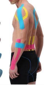 Kinesiology Tape Recovery Elastic Tape Kneepad Muscle Pain Relief for Gym Fitness Bandage Pre-Cut in Strip