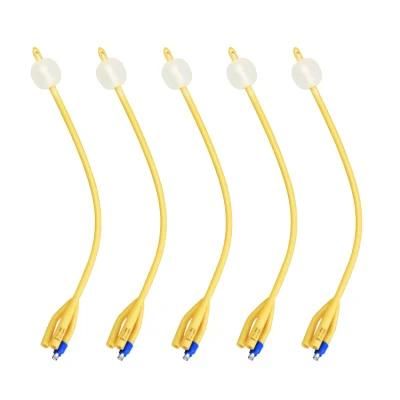 Disposable Latex 3 Way Triple Lumen Foley Catheter