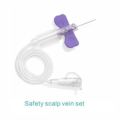 Medical Disposable Scalp Vein Set for IV Infusion Luer Slip /Luer Lock