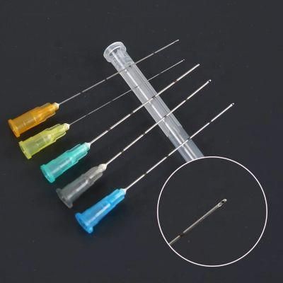 Hyaluronic Acid Dermal Filler Syringe Needles and Cannulas