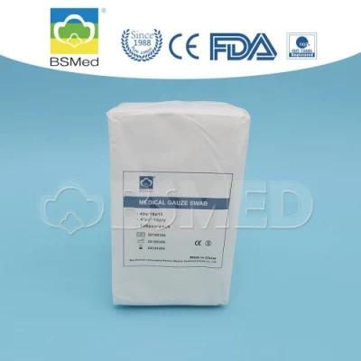 Medical Disposable Gauze Swab with X-ray Detectable Threads