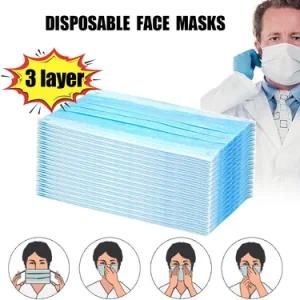 Disposable 3-Ply Non-Woven Face Mask with Test Report