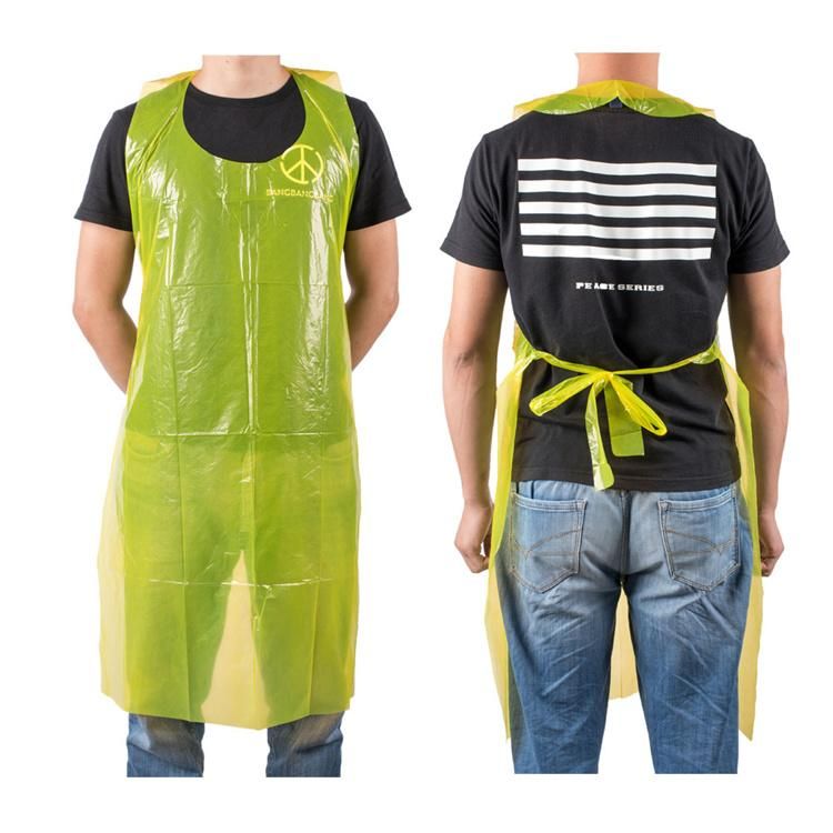 Medical Household Plastic Disposable PE Apron