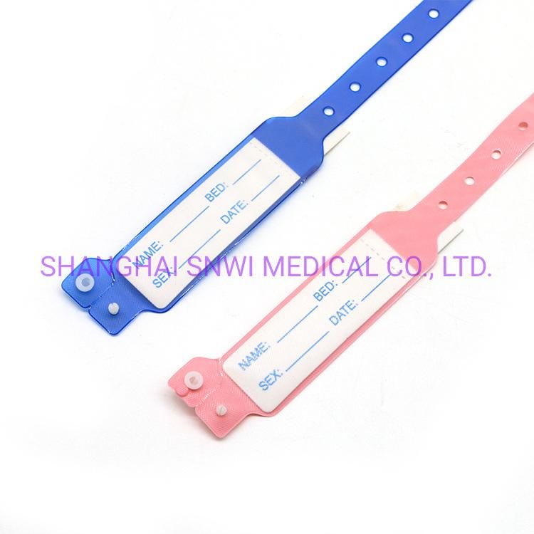 Hospital Identification Bracelet for Patient Use