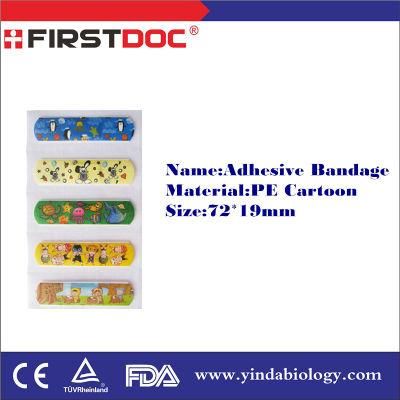 OEM Printing Cartoon Band Aid with FDA Approved