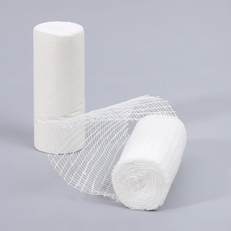 Wholesale Disposable Cotton Fabric Medical Dressing Gauze Bandages