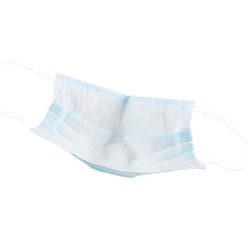 Wholesale 3 Ply Nonwoven Melt-Blown Fabric Civilian Face Mask