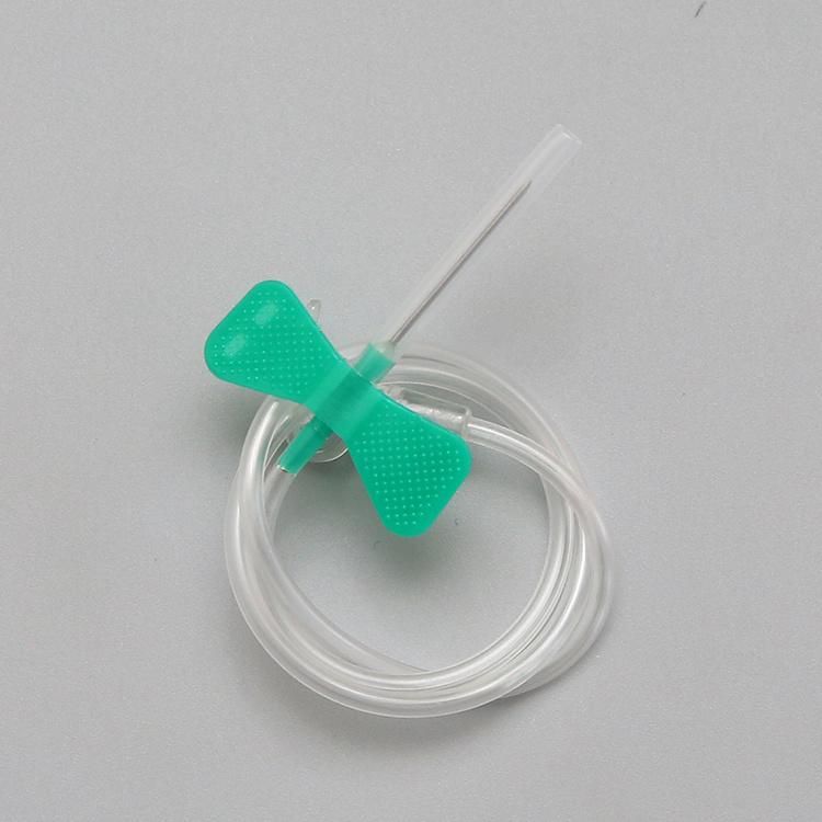 Catheter Soft Scalp Vein Set Needle 23G Prevent Knot