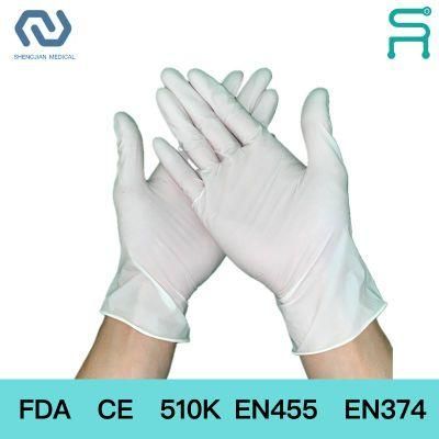 CE En455 Disposable Nitrile Examination Gloves of Powder Free