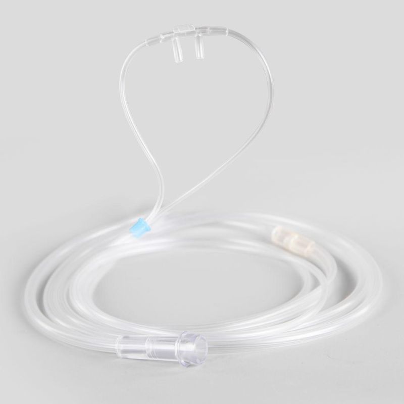Medical Equipment Disposable Medical Consumables PVC Oxygen Tube Nasal Oxygen Cannula