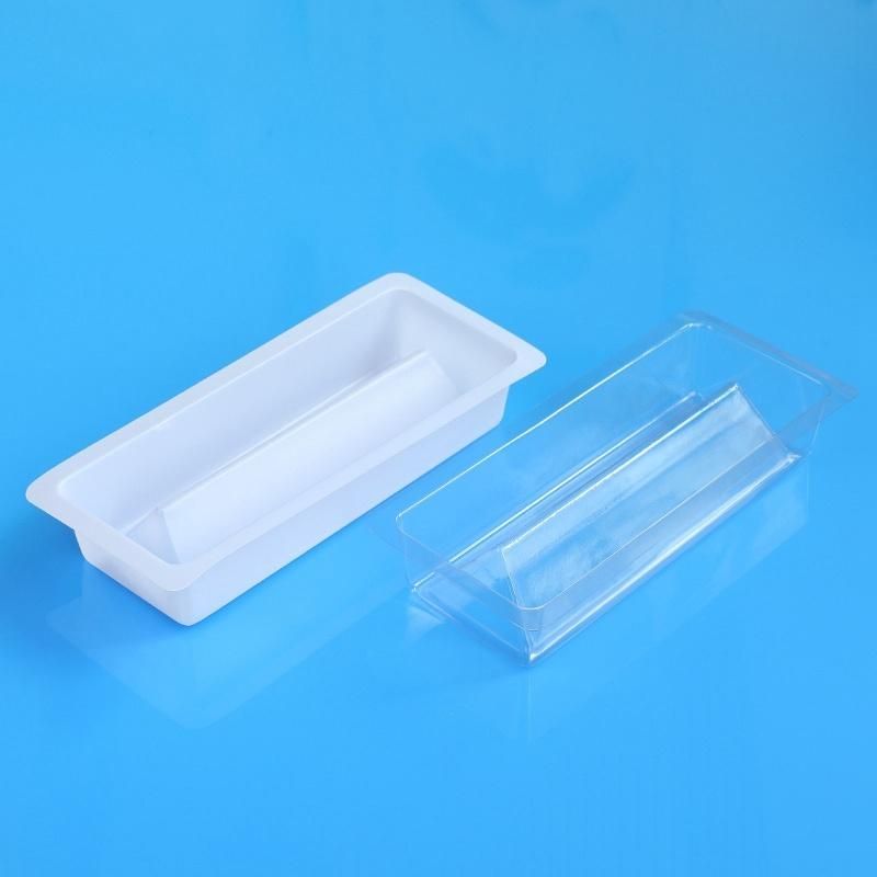 Hot Sale Suppliers Medical Lab Transparent Well Deep Plate Reagent Reservoir Disposable White Color Plastic Solution Basins Single Channel Reagent Reservoir
