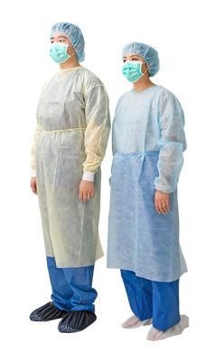 Waterproof Level 3 Isolation Gowns Surgical CPE Gown