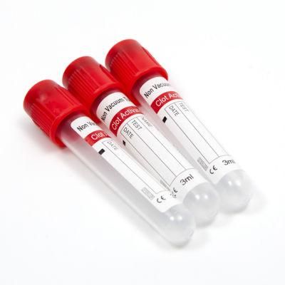 Clot Activator Tube Vacuum Blood Collection Tube System