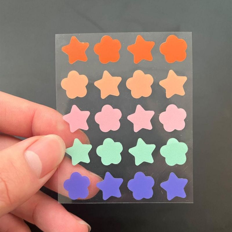 Hb Color Star Acne Healing Patch - Absorption Concentrate Pack, Invisibility, Spots, Hydrocolloid, Skin Comprehensive Treatment, Facial Repair