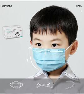 3-Layers Disposable Mask Personal Protective Anti-Virus Mask for Kids Children