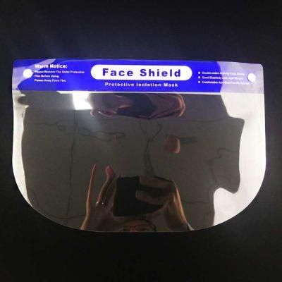 Adjustable Protective Transparent Pet Plastic Safety Anti-Fog Face Shield