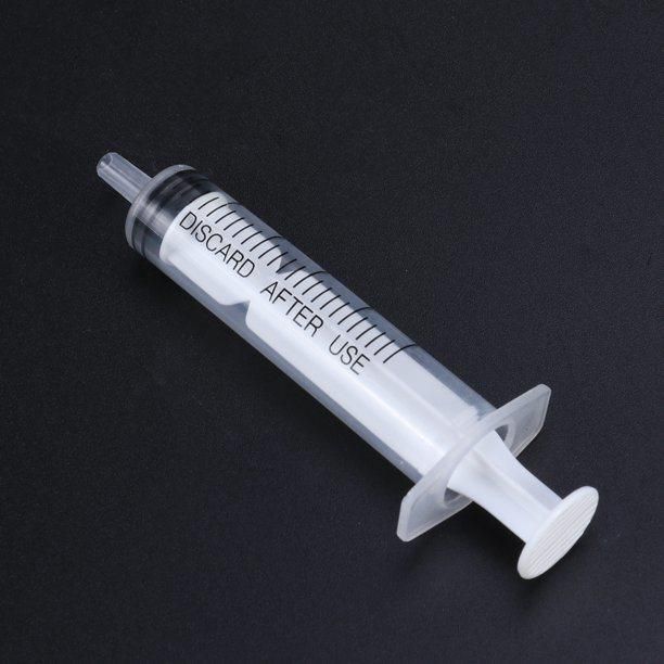 Large Plastic Oral Syringe for Scientific Labs, Dispensing, Measuring, Watering, Refilling, Multiple Uses