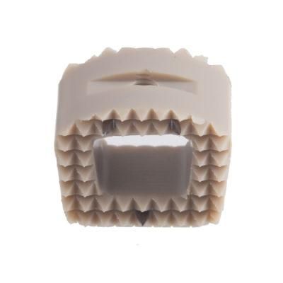 Quality Assured Orthopedic Surgical Implants Cervical Peek Cage-I Medical Implant for Cervical System