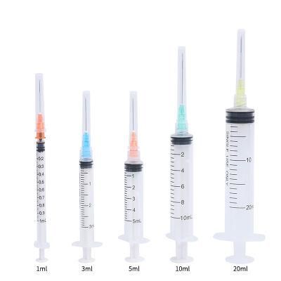 Supplier Syringes Factory Price Disposable Medica Devices Without Needle Plastic Luer Slip Syringes