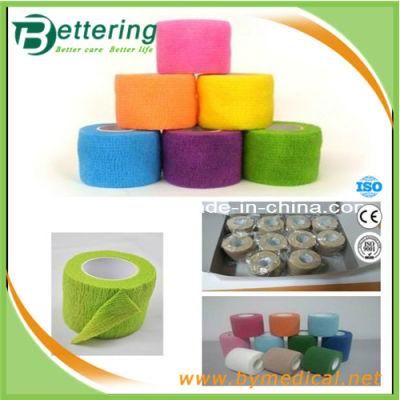 Nonwoven Cohesive Elastic Wrap Bandage 5cmx4.5m