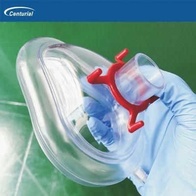 Safety Softy PVC Anesthesia Mask for General Anesthesia During Operation