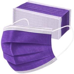 Wholesale Disposable 3 Ply/ 3 Ply Nonwoven Protective Face Mask Anti Flu