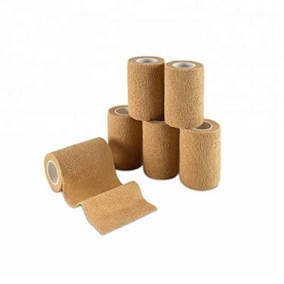 Viscoelastic Bandage Soft and Comfortable Self-Adhesive Bandage Non-Woven Sports Bandage Suitable for Hands Feet Knees Arms