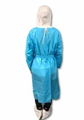 Disposable Safety Coverall Suit Protective Pppe Medical Surgical Isolation Gown