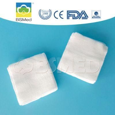 100% Cotton Absorbent Gauze Swab for Medical Products