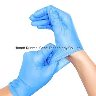 Wholesale Disposable Factory Examination Powder Free Nitrile Gloves