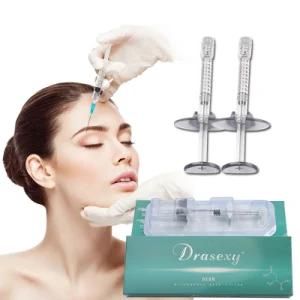 2ml CE Approved Cross Linked Injectable Dermal Fillers Anti Aging Wrinkle Filler for Fine Line