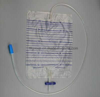 Competitive Price Medical Disposable Urine Bag T Valve for Adult