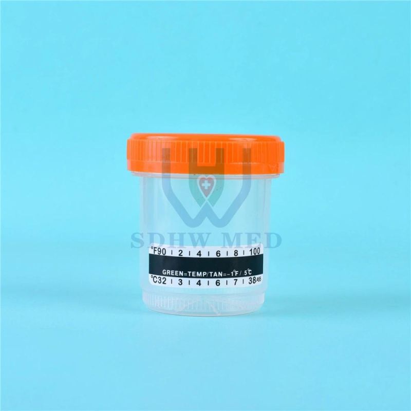 Sterile Container with Scoops Fecal Plastic Disposable Stool Collection Container
