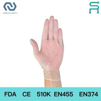 Powder Free Vinyl Gloves Food Grade Disposable PVC Gloves