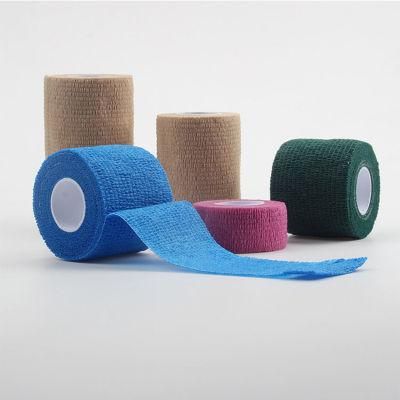 Factory Elastic Medical Self-Adhesive Cohesive Bandage Wraps